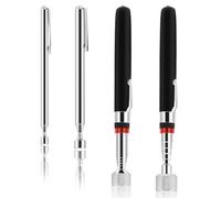 COWANIEE 4 PCS Telescopic Magnetic Pickup Tool, Extendable Magnetic Pickup Stick (1.5LB 3LB 10LB 15LB)