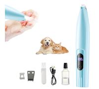 COWANIEE Dog Paw Trimmer,Dog Grooming Clippers with Led Light,Waterproof Rechargeable Low Noise Doggy Kings Shaver