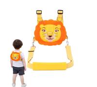 COWANIEE Toddler Reins, Anti-Lost Adjustable Baby Reins, Toddler Harness for Walking 1-3 Years for Girls and Boys (Orange)