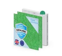COWAY Air Purifier Airmega Mighty AP-1512HH & 200M Replacement Filter Set for Allergy Sufferers, Includes 2 Allergen Deodorisation Filters & 1 GreenHEPA Filter in One Pack, Lasts Up to 1 Year