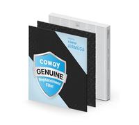 Coway Replacement Filter Set, Carbon, HEPA, White, 1 Count (Pack of 1)