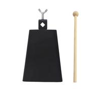 Cowbell Percussion Metal Cowbell Maker Percussion Instrument for Drum Set Wedding Football Cheering Game with Stick