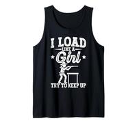 Cowboy action shooting Girl Tank Top