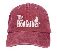 Cowboy Baseball Hats The Rodfather Trucker Hat Adjustment Sports Cap Lightweight Baseball Caps for Workouts Holiday Travel Outdoor