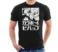 Cowboy Bebop Crew Men's T-Shirt Black