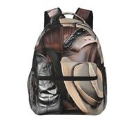 Cowboy Black Hat Western Boots Casual Campus Laptop Rucksack to Study