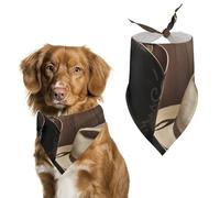 Cowboy Black Hat Western Boots Dog Bandana Triangle Dog Scarf Washable Polyester Dog Bibs Cute Pet Bandana for Medium Large Dogs Puppy and Cats