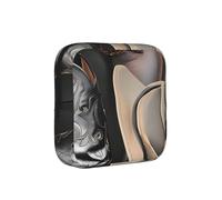 Cowboy Black Hat Western Boots Period Proof Storage Bag-Feminine Hygiene Travel Case for Sanitary Pads, Discreet Mensural Pouch for Purse Office