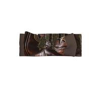 Cowboy Boot Spur Baby Bow Headband-Soft Stretchy for 0-6 Months