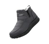 cowboy boot wellies womens Ladies Walking Boots Couple Boots Fashion Casual Shoes Men'S Cotton Shoes Winter Padded Warm Women'S Wide Fit Warm Lined Low Heel womens steel toe cap trainers Grey 6.5