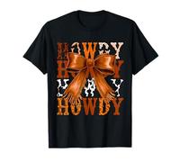 Cowboy Bow Coquette Western Country Howdy Cowboy T-Shirt