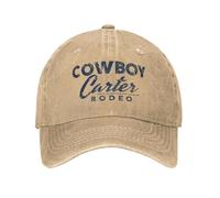 Cowboy Carter Rodeo Vintage Baseball Cap Vintage Denim Snapback Cap for Men Women Outdoor Running Golf Adjustable Fit Caps Hat