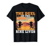 Cowboy Cats Duel Of The Nine Lives T-Shirt