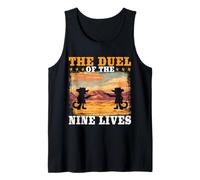 Cowboy Cats Duel Of The Nine Lives Tank Top