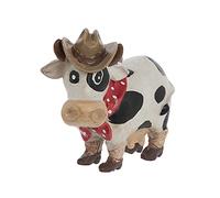 Cowboy Cow Christmas Ornament, Western Ranch Tree Decorations by Christmas Market Ornaments