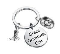 Cowboy Cowgirl Keychain Southern Country Inspired Jewelry Inspirational Western Gift For Cowboy Cowgirl Gift
