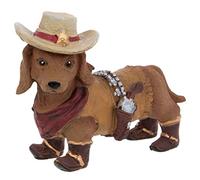 Cowboy Dachshund Dog Christmas Ornament, Western Ranch Decor, Holiday Tree Decorations by Christmas Market Ornaments