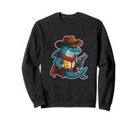 Cowboy Dolphin Sheriff Badge Sweatshirt