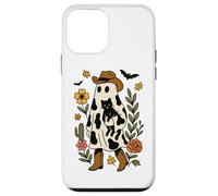 Cowboy Ghost with Cat Halloween Vibes Case for iPhone 12 mini