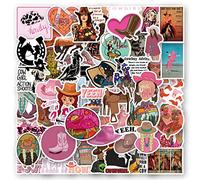 Cowboy Girl Stickers 50 Pcs Waterproof Cute Cartoon West Stickers for Skateboard Water Bottle Laptop Helmet Luggage Guitar Car Computer,Vinyl Cool Cowgirl Sticker for Teens Adults Girls
