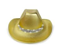Cowboy Hat Cosplay - Sparkly Cowgirl Costume Hat, Disco Play Role Outfit | Western Hat For Halloween, Theatre Performance, Events, Fes