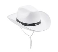 Cowboy Hat for Men and Women Felt Western Hat Retro Panama Hats Unisex Fedora Hat One Size 58-60 cm for Costume Party Festival Carnival