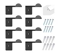 Cowboy Hat Hooks - Wall Mounted Hat Holder, Acrylic Headwear Display | Sturdy Cowboy Hats Wall Hook with Double Side Tape Easy Installation Decorative Bohemian Accent for Home Bedroom