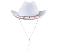 Cowboy Hat Mushroom Wide Brim Knight Hat For Disco House Cocktail Parties Vacation Simple For Comedian Actor