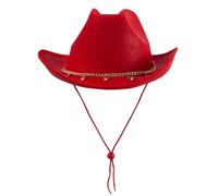 Cowboy Hat Mushroom Wide Brim Knight Hat For Disco House Cocktail Parties Vacation Simple For Comedian Actor