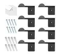 Cowboy Hat Storage Rack - 2.8" Double Sided Adhesive Organizer, Hat Display Holder, Multi-Purpose Cap Rack, Clear Western Decorative Home Storage Solution | Space Saving Design for Women Men