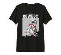 Cowboy Horse Riding Old Western Cowboy Premium T-Shirt