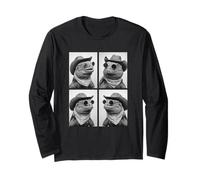 Cowboy Iguana with Sunglasses Animals Photo Booth Western Long Sleeve T-Shirt