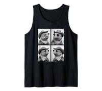 Cowboy Iguana with Sunglasses Animals Photo Booth Western Tank Top