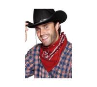 Cowboy & Indian Western Red Bandanna Scarf Fancy Dress Pack of 12