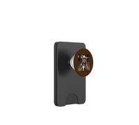 Cowboy Kitty In The Corral Funny Western Cat Tee PopSockets PopWallet for MagSafe