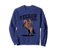 Cowboy on Rearing Horse Western Chinese New Year Sweatshirt