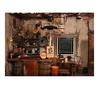 Cowboy Pography Backdrop Inside Replica of Wild West Saloon Interior for Poshoot Birthday Party Decor Po Background