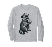 Cowboy Raccoon - Tears of My Ex Long Sleeve T-Shirt
