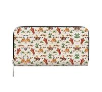 Cowboy Ride Horse Print Casual Clutch Purse Hand Wallet for Women Capacity Wallet Stylish Travel-Friendly, Black, One Size, Art, Black, One Size, Art