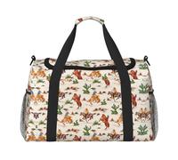 Cowboy Ride Horse Print Hand Travel Bag Ideal for Long-Distance Travel and Daily Use
