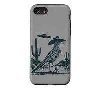 Cowboy Roadrunner UFO Desert Southwest Western Bird Art Case for iPhone SE (2020) / 7/8