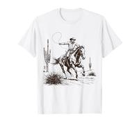 Cowboy Roper Country Rodeo Cowgirl Western Texas Wild West T-Shirt