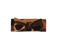 Cowboy Skull Hat Baby Bow Headband-Soft Stretchy for 0-6 Months