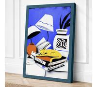 Cowboy Still Life Retro Canvas Wall Art Print 24x16 Inch