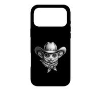 Cowboy Tarsier Portrait Vintage Western Animal Wild West Case for iPhone 17 Pro Max
