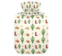 Cowboy Western Boot Hat SantaHot Water Bottle for Period Cramp Relief | bolsa para cólicos menstruales