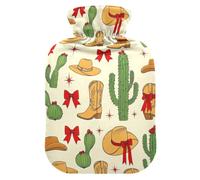 Cowboy Western Boot Hat SantaHot Water Bottle for Stomach Warmer | terapia fría y caliente