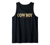 Cowboy Western Southern Country Wild West Rodeo Horseback Tank Top