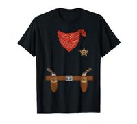 Cowboy Wild West Carnival Fancy Dress Costume T-Shirt