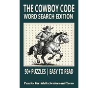COWBOY WORD SEARCH EDITION: Lasso Words Across 110 Pages of Wild West Adventure